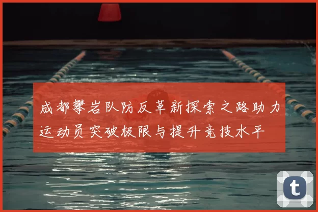 成都攀岩队防反革新探索之路助力运动员突破极限与提升竞技水平