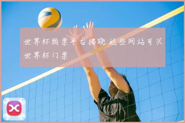 世界杯购票平台揭晓 这些网站可买世界杯门票